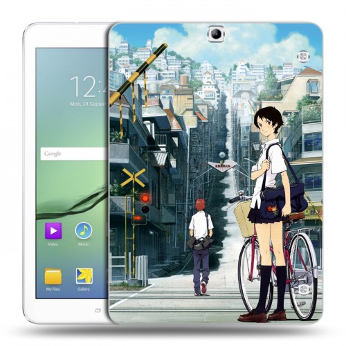 Дизайнерский силиконовый чехол для Samsung Galaxy Tab S2 9.7 Аниме
