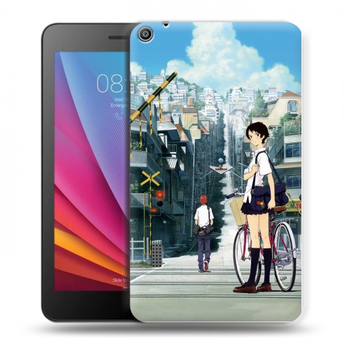 Дизайнерский силиконовый чехол для Huawei MediaPad T3 7 Аниме