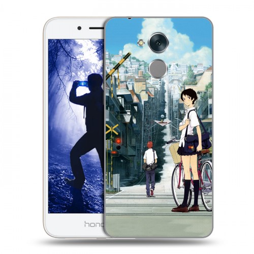Дизайнерский пластиковый чехол для Huawei Honor 6A Аниме