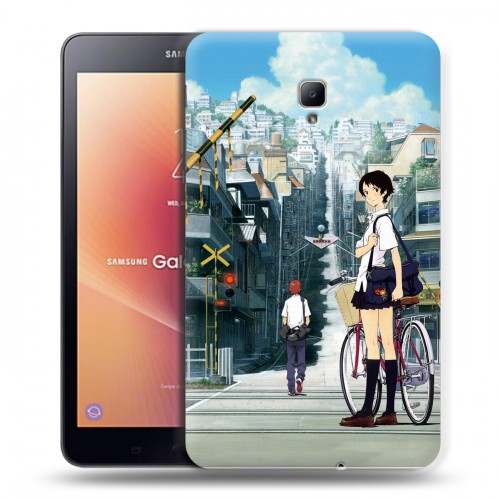 Дизайнерский силиконовый чехол для Samsung Galaxy Tab A 8.0 (2017) Аниме