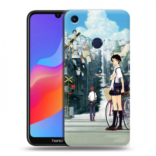Дизайнерский пластиковый чехол для Huawei Honor 8A Аниме