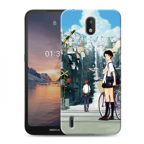 Дизайнерский силиконовый чехол для Nokia 1.3 Аниме