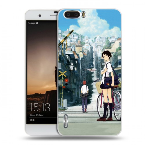 Дизайнерский пластиковый чехол для Huawei Honor 6 Plus Аниме