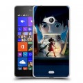 Дизайнерский пластиковый чехол для Microsoft Lumia 540 Аниме