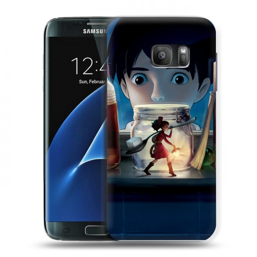Дизайнерский силиконовый с усиленными углами чехол для Samsung Galaxy S7 Аниме