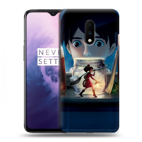 Дизайнерский пластиковый чехол для OnePlus 7 Аниме