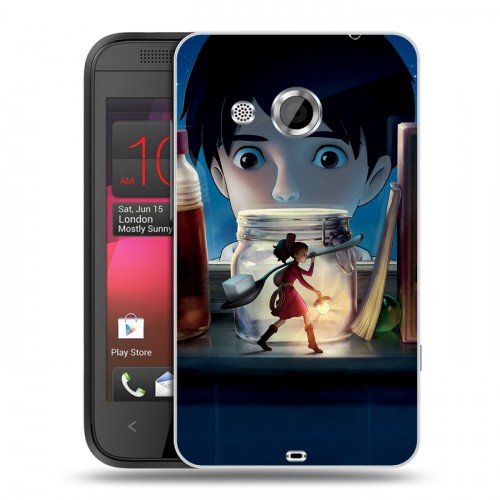 Дизайнерский пластиковый чехол для HTC Desire 200 Аниме