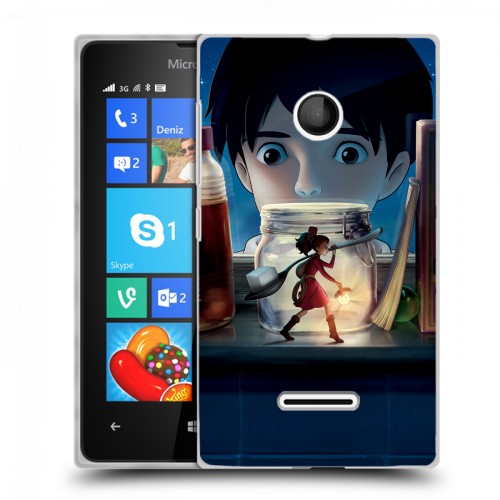 Дизайнерский пластиковый чехол для Microsoft Lumia 435 Аниме