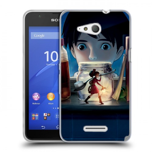 Дизайнерский пластиковый чехол для Sony Xperia E4g Аниме