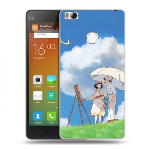 Дизайнерский силиконовый чехол для Xiaomi Mi4S Аниме