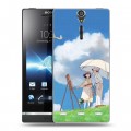 Дизайнерский пластиковый чехол для Sony Xperia S Аниме