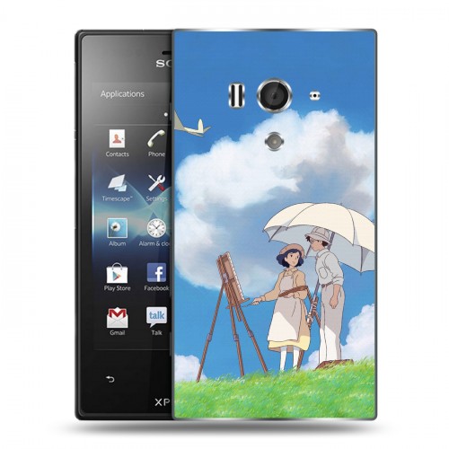 Дизайнерский пластиковый чехол для Sony Xperia acro S Аниме