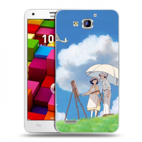 Дизайнерский пластиковый чехол для Huawei Honor 3x Аниме