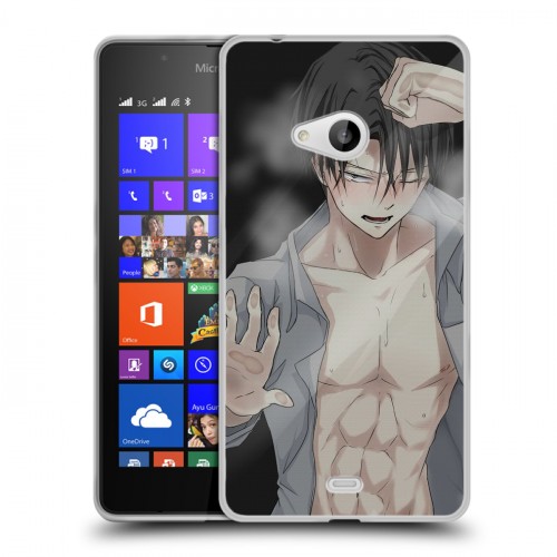 Дизайнерский пластиковый чехол для Microsoft Lumia 540 Аниме