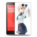 Дизайнерский пластиковый чехол для Xiaomi RedMi Note Аниме