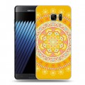 Дизайнерский пластиковый чехол для Samsung Galaxy Note 7 Мандалы