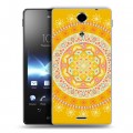 Дизайнерский пластиковый чехол для Sony Xperia TX Мандалы