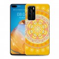 Дизайнерский пластиковый чехол для Huawei P40 Мандалы