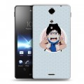 Дизайнерский пластиковый чехол для Sony Xperia TX Аниме