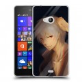 Дизайнерский пластиковый чехол для Microsoft Lumia 540 Аниме