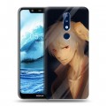 Дизайнерский пластиковый чехол для Nokia 5.1 Plus Аниме