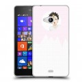 Дизайнерский пластиковый чехол для Microsoft Lumia 540 Аниме