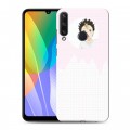 Дизайнерский пластиковый чехол для Huawei Y6p Аниме