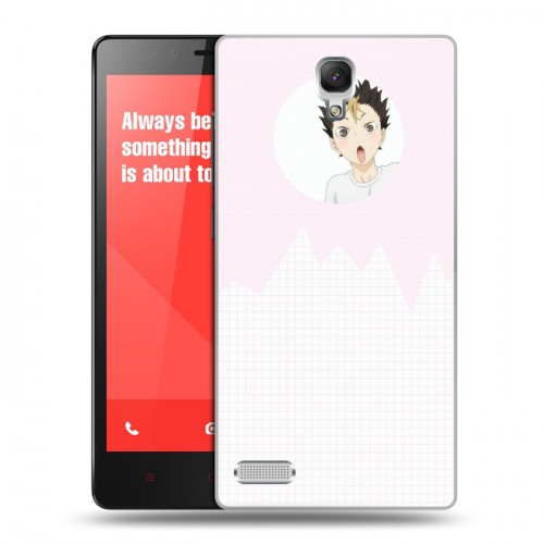 Дизайнерский пластиковый чехол для Xiaomi RedMi Note Аниме