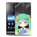 Дизайнерский пластиковый чехол для Sony Xperia S Аниме