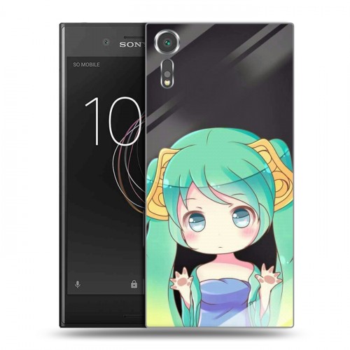 Дизайнерский пластиковый чехол для Sony Xperia XZs Аниме