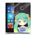 Дизайнерский пластиковый чехол для Microsoft Lumia 435 Аниме