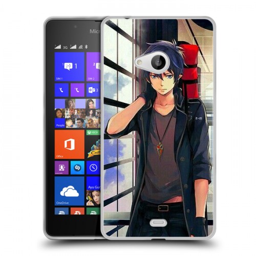 Дизайнерский пластиковый чехол для Microsoft Lumia 540 Аниме