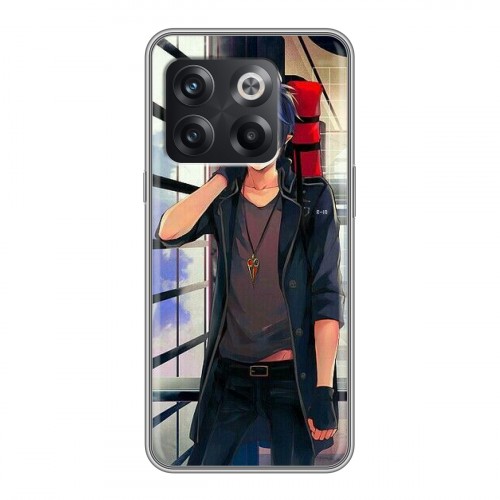 Дизайнерский силиконовый чехол для OnePlus 10T Аниме