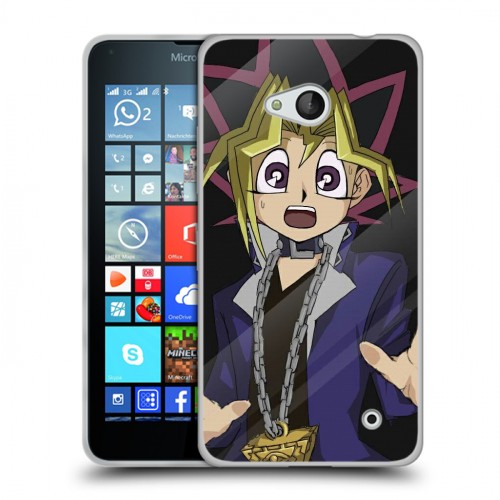 Дизайнерский пластиковый чехол для Microsoft Lumia 640 Аниме
