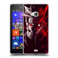 Дизайнерский пластиковый чехол для Microsoft Lumia 540 Аниме