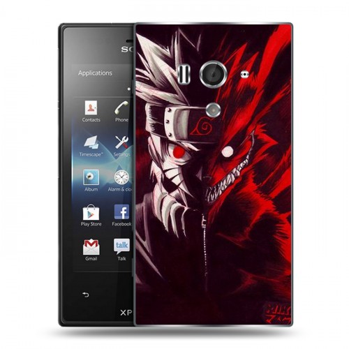 Дизайнерский пластиковый чехол для Sony Xperia acro S Аниме