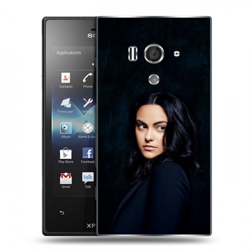 Дизайнерский пластиковый чехол для Sony Xperia acro S Ривердэйл