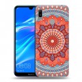 Дизайнерский пластиковый чехол для Huawei Y6 (2019) Мандалы