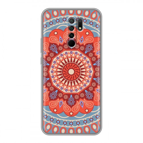 Дизайнерский силиконовый чехол для Xiaomi RedMi 9 Мандалы