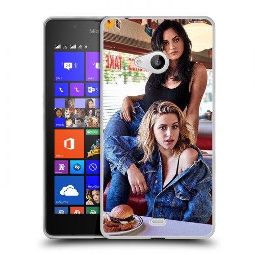 Дизайнерский пластиковый чехол для Microsoft Lumia 540 Ривердэйл