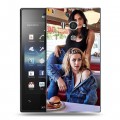 Дизайнерский пластиковый чехол для Sony Xperia acro S Ривердэйл