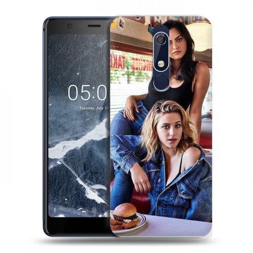 Дизайнерский пластиковый чехол для Nokia 5.1 Ривердэйл