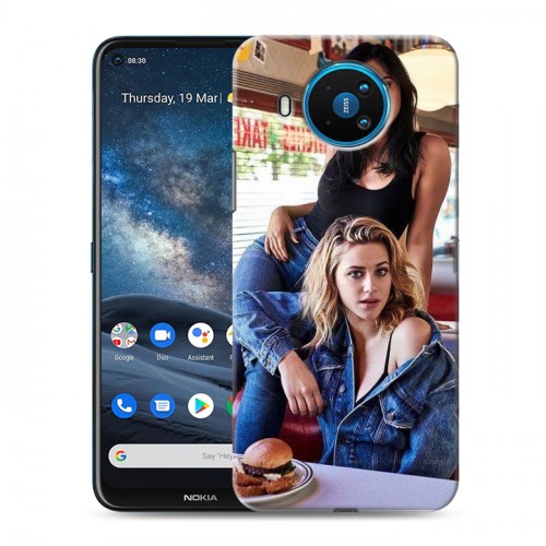 Дизайнерский силиконовый чехол для Nokia 8.3 Ривердэйл