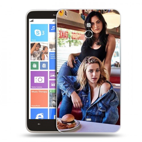 Дизайнерский пластиковый чехол для Nokia Lumia 1320 Ривердэйл