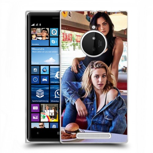 Дизайнерский пластиковый чехол для Nokia Lumia 830 Ривердэйл