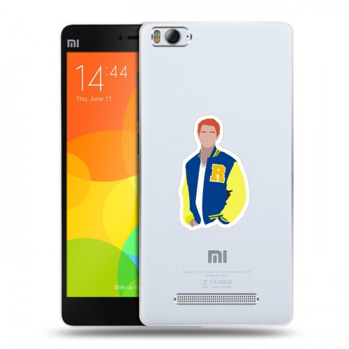 Дизайнерский пластиковый чехол для Xiaomi Mi4i Ривердэйл