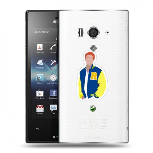 Дизайнерский пластиковый чехол для Sony Xperia acro S Ривердэйл