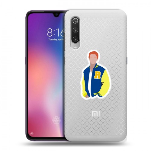 Дизайнерский силиконовый с усиленными углами чехол для Xiaomi Mi9 Ривердэйл