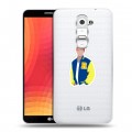 Дизайнерский пластиковый чехол для LG Optimus G2 Ривердэйл