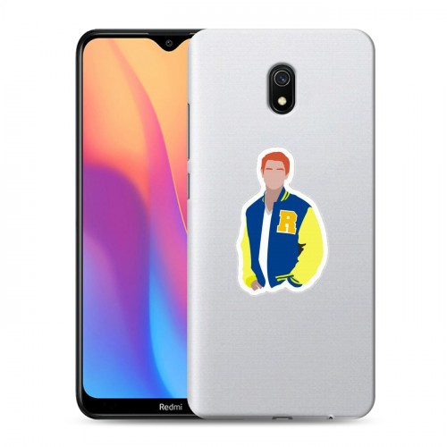 Дизайнерский силиконовый с усиленными углами чехол для Xiaomi RedMi 8A Ривердэйл